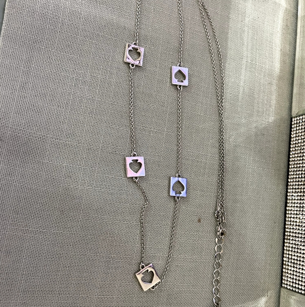 Kate Spade Silver Chain Necklace